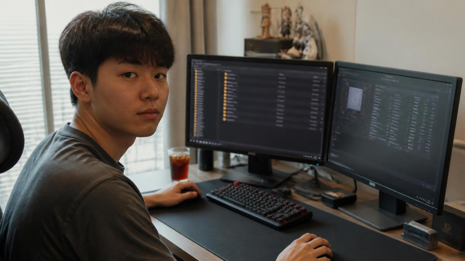 A tech user relying on an address path web directory for navigation.